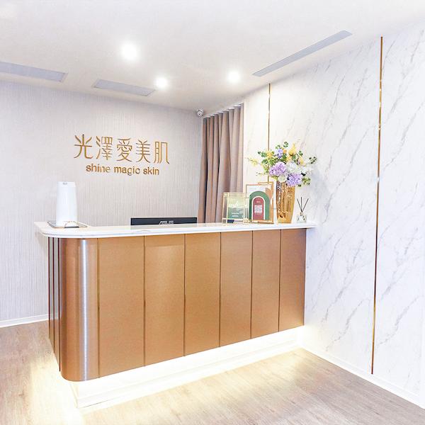桃園藝文門市接待櫃檯實景